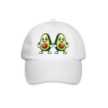Avocado 2 - Baseball Cap - white/white - Front