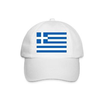 Grèce - Casquette classique - blanc/blanc - Devant