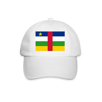 République centrafricaine - Casquette classique - blanc/blanc - Devant