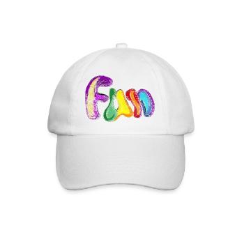 FUN - Baseball Cap - white/white - Front