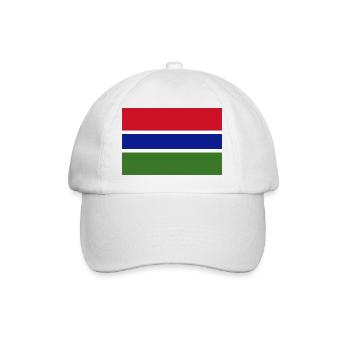 Gambie - Casquette classique - blanc/blanc - Devant