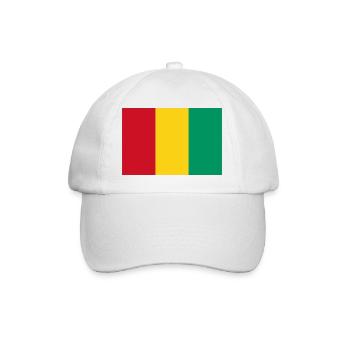 Guinée - Casquette classique - blanc/blanc - Devant