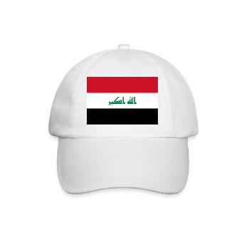 Irak - Casquette classique - blanc/blanc - Devant