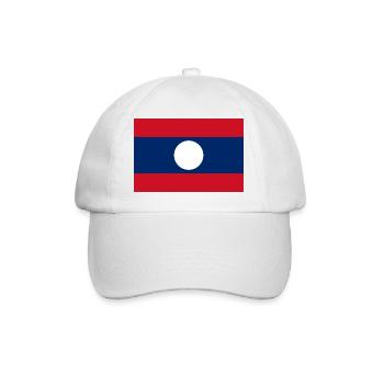 Laos - Casquette classique - blanc/blanc - Devant