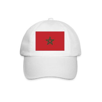 Morocco - Baseball Cap - white/white - Front