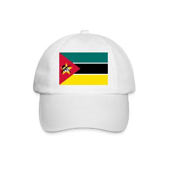Mozambique - Baseball Cap - white/white - Front