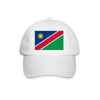 Namibia - Baseball Cap - white/white - Front