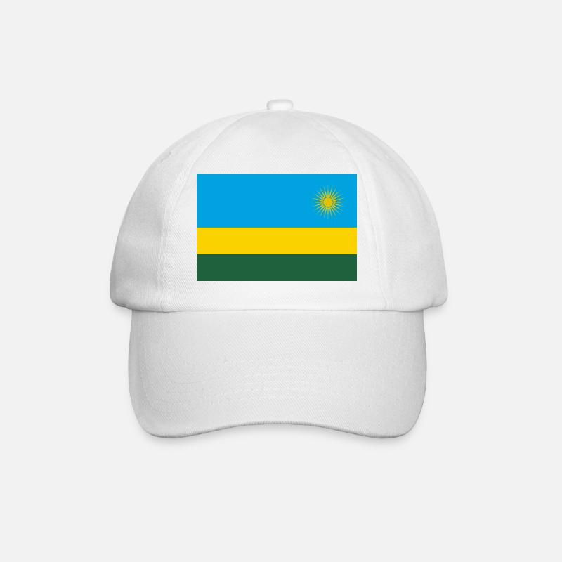 Rwanda - Casquette classique - blanc/blanc
