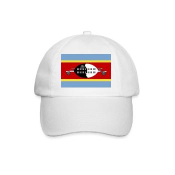 Eswatini - Baseball Cap - white/white - Front