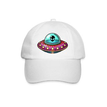 Bande dessinée OVNI - Casquette classique - blanc/blanc - Devant