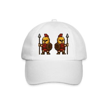 Spartan Pixel 2 - Casquette classique - blanc/blanc - Devant