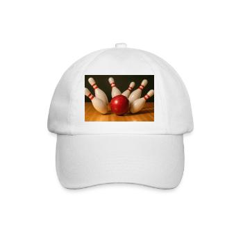 Bowling - Baseball Cap - white/white - Front