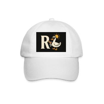 Die (R)ente - Baseballkappe - Weiß/Weiß - Vorne