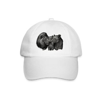 La famille Louvain - Casquette classique - blanc/blanc - Devant
