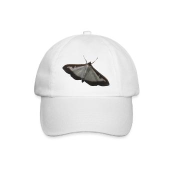 box tree moth - Baseball Cap - white/white - Front