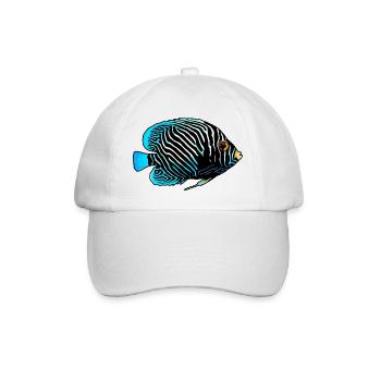 Poissons exotiques - Casquette classique - blanc/blanc - Devant