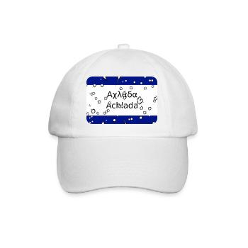 MG Kriti town sign Achlada - Baseball Cap - white/white - Front