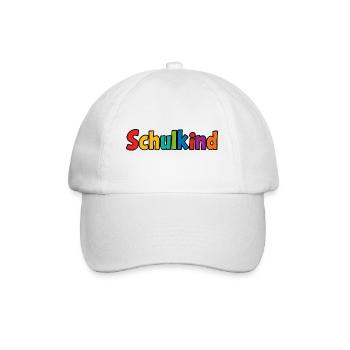Écolier coloré - Casquette classique - blanc/blanc - Devant