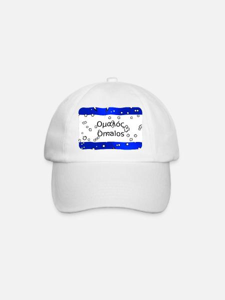 Panneau de la ville MG Kriti Omalos - Casquette classique - blanc/blanc