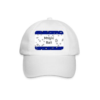 Panneau de lieu MG Kriti Bali - Casquette classique - blanc/blanc - Devant