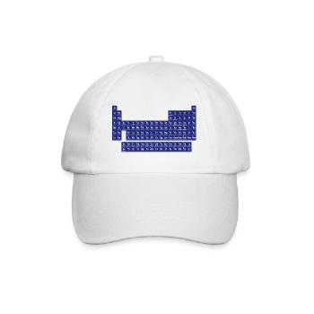 The periodic table of the elements - Baseball Cap - white/white - Front