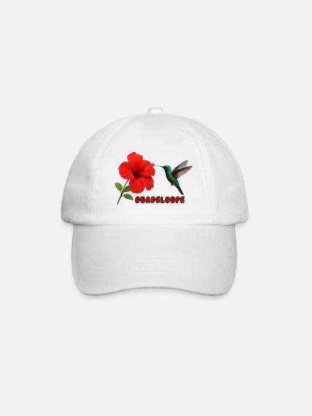 La Guadeloupe - Baseball Cap - white/white