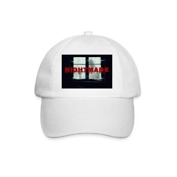 Cauchemar_Fantôme_Halloween - Casquette classique - blanc/blanc - Devant