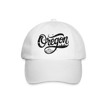 Oregon - Souvenir USA State Design - Casquette classique - blanc/blanc - Devant