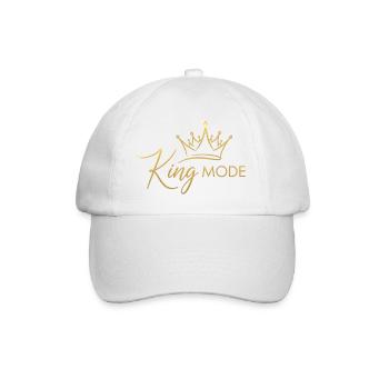 Elegant Royal Crown - Baseball Cap - white/white - Front