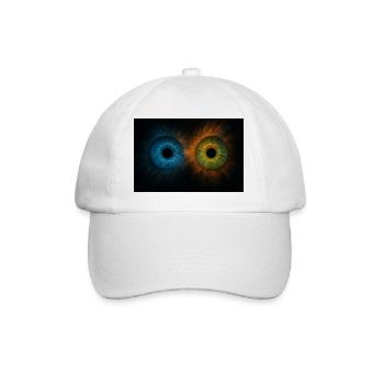 Unnamed - Baseball Cap - white/white - Front