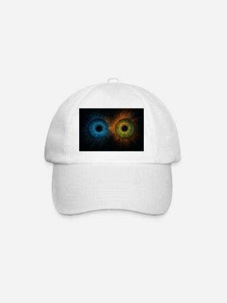 Unnamed - Baseball Cap - white/white