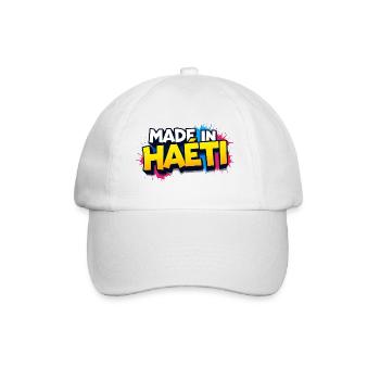 Made in Haïti Graffiti - Casquette classique - blanc/blanc - Devant