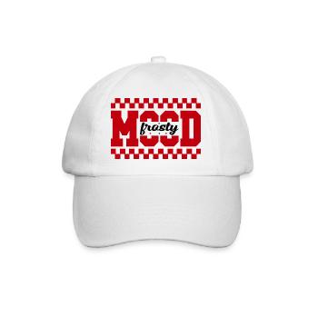 MAD Grid Graphic Printing - Baseball Cap - white/white - Front
