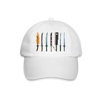 Conception de la collection d’épées d’anime - Casquette classique - blanc/blanc - Devant