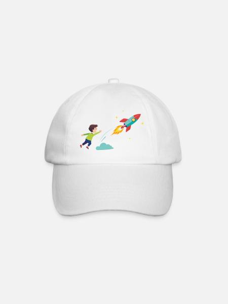 Kid Rocket Launch Adventure - Casquette classique - blanc/blanc