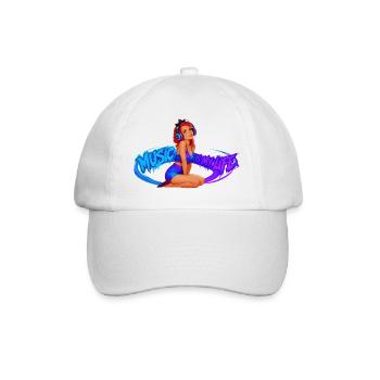 Music_is_My_Life - Casquette classique - blanc/blanc - Devant