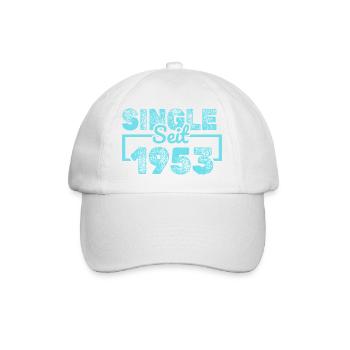 Single 1953 - Baseball Cap - white/white - Front