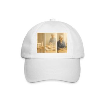 care - Baseball Cap - white/white - Front