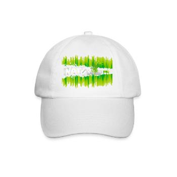 Trouvez la paix et la force – T-shirt Nature Harmonieuse - Casquette classique - blanc/blanc - Devant