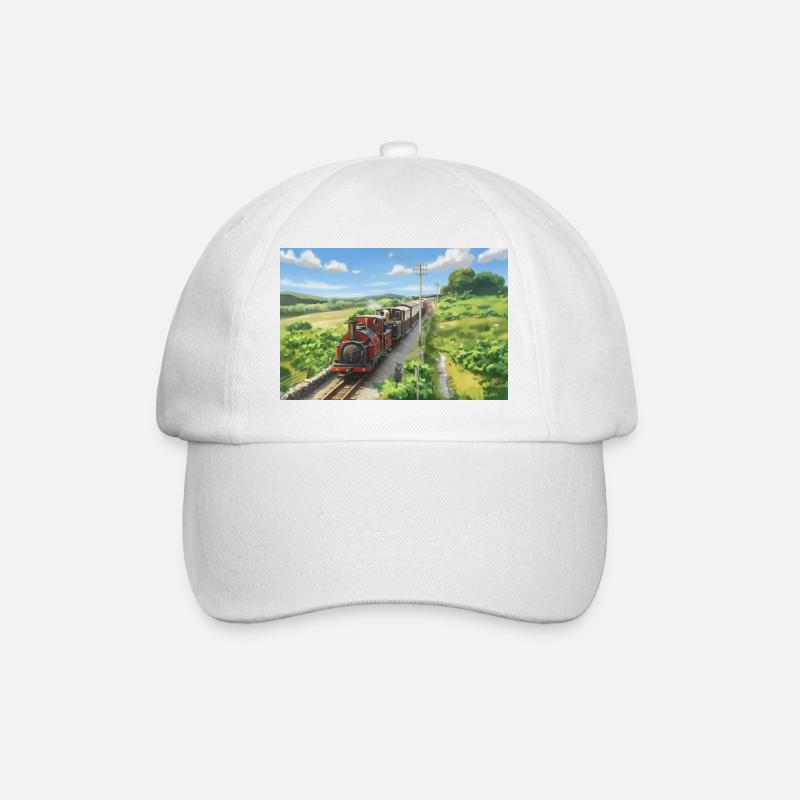 Dduallt Double Header - Baseball Cap - white/white