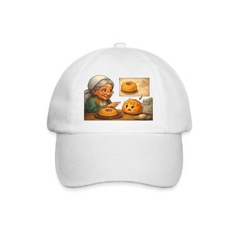Tatar Babushka explains to the Russian Beljas - Baseball Cap - white/white - Front