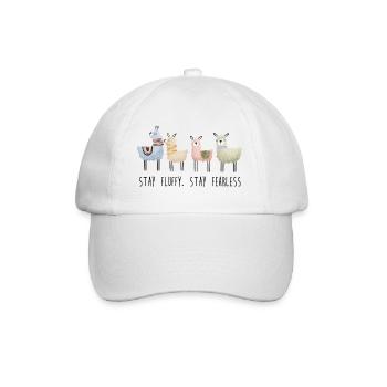 Reste duveteux, reste intrépide Alpaga - Casquette classique - blanc/blanc - Devant