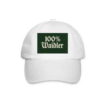 100 % style gothique waidler - Casquette classique - blanc/blanc - Devant