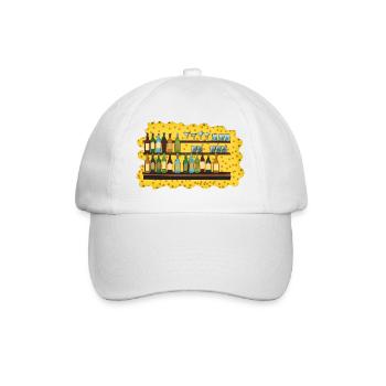 Barregal Cheese Evening Illustration - Baseball Cap - white/white - Front