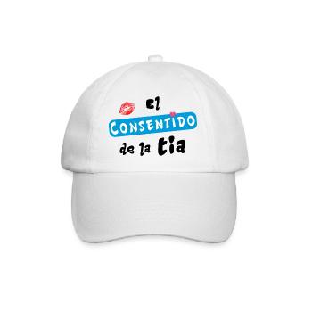 Auntie's pampered - Baseball Cap - white/white - Front