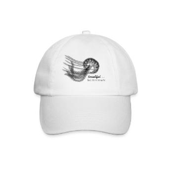 Méduses - magnifiques mais à ne pas toucher - Casquette classique - blanc/blanc - Devant