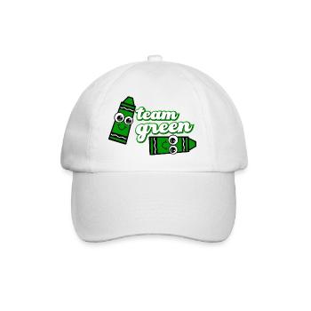 Équipe Souriante Crayon Green - Casquette classique - blanc/blanc - Devant