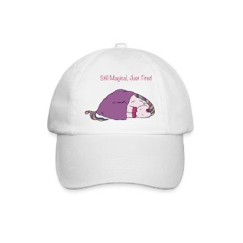Still Magical, Just Tired - Baseball Cap - white/white - Front