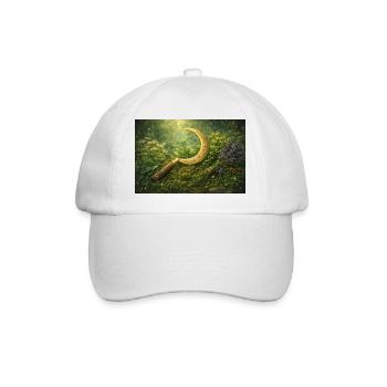 Herbal power - Baseball Cap - white/white - Front