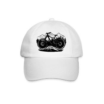 Vtt - Casquette classique - blanc/blanc - Devant